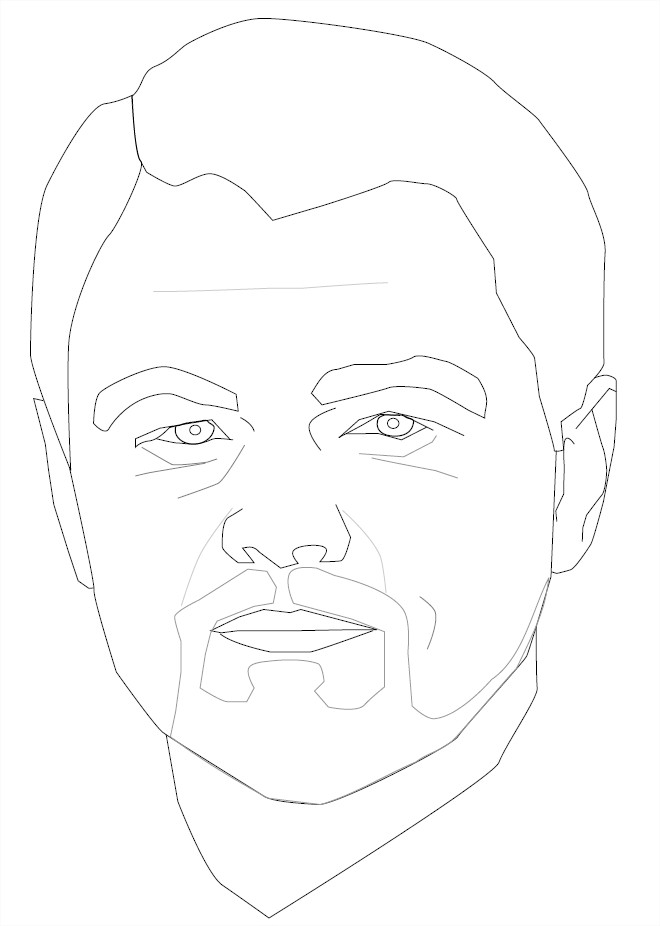 Coloriage Leonardo DiCaprio